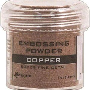 COPY - 𝅺ranger Embossing Powder, 0.5-Ounce Jar, Super Fine Copper